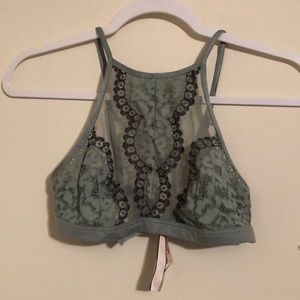 Victoria’s Secret High Neck Lace Bralette